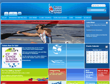 Tablet Screenshot of britishcanoeunion.org.uk